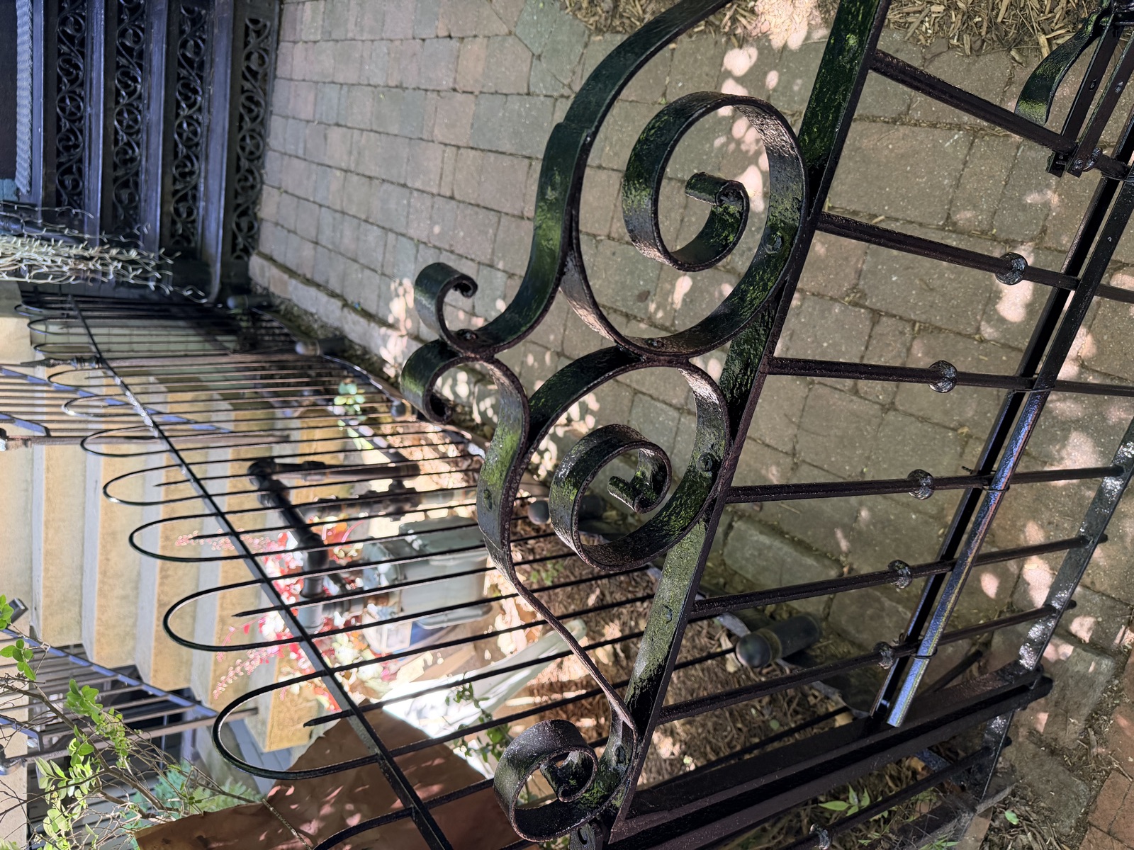 Project 1 — restored Capitol Hill iron fence